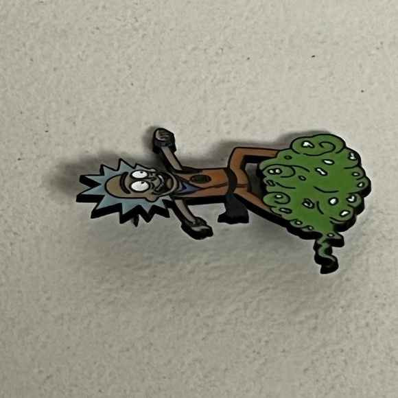 Dragonball Z Rick & Morty Mash Up Enamel Pin Pins Brooch Pins Hats Hatpin - Picture 6 of 9